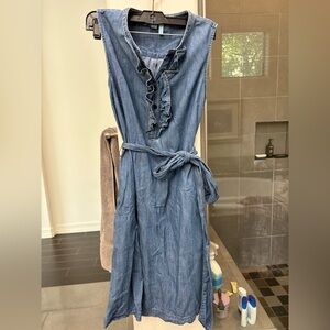 Draper James Blue Lightweight Denim Dress GUC size xs
